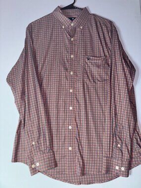 Southern Shirt Co. Men's Plaid Button Down Shirt, Size M
